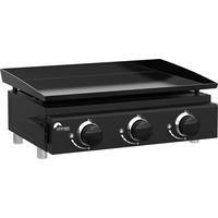 PLANCHA-GRILL OHM-PLA-3125 - Schwarz, Metall (59/47/23cm)