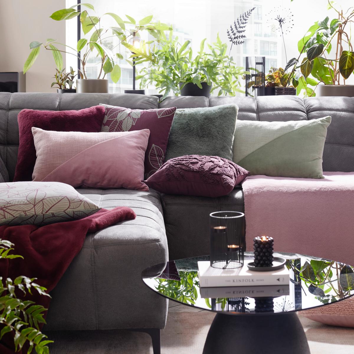 Díszpárna Sladja - zöld, Modern, textil (60/40cm) - Modern Living