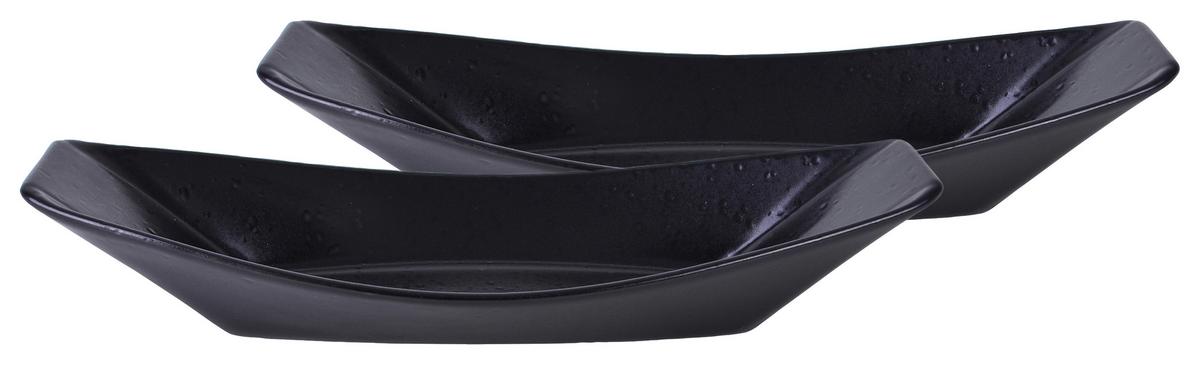 Set Posod Street Boat, 2-Delni - črna, Basics, keramika (31/12cm) - Creatable