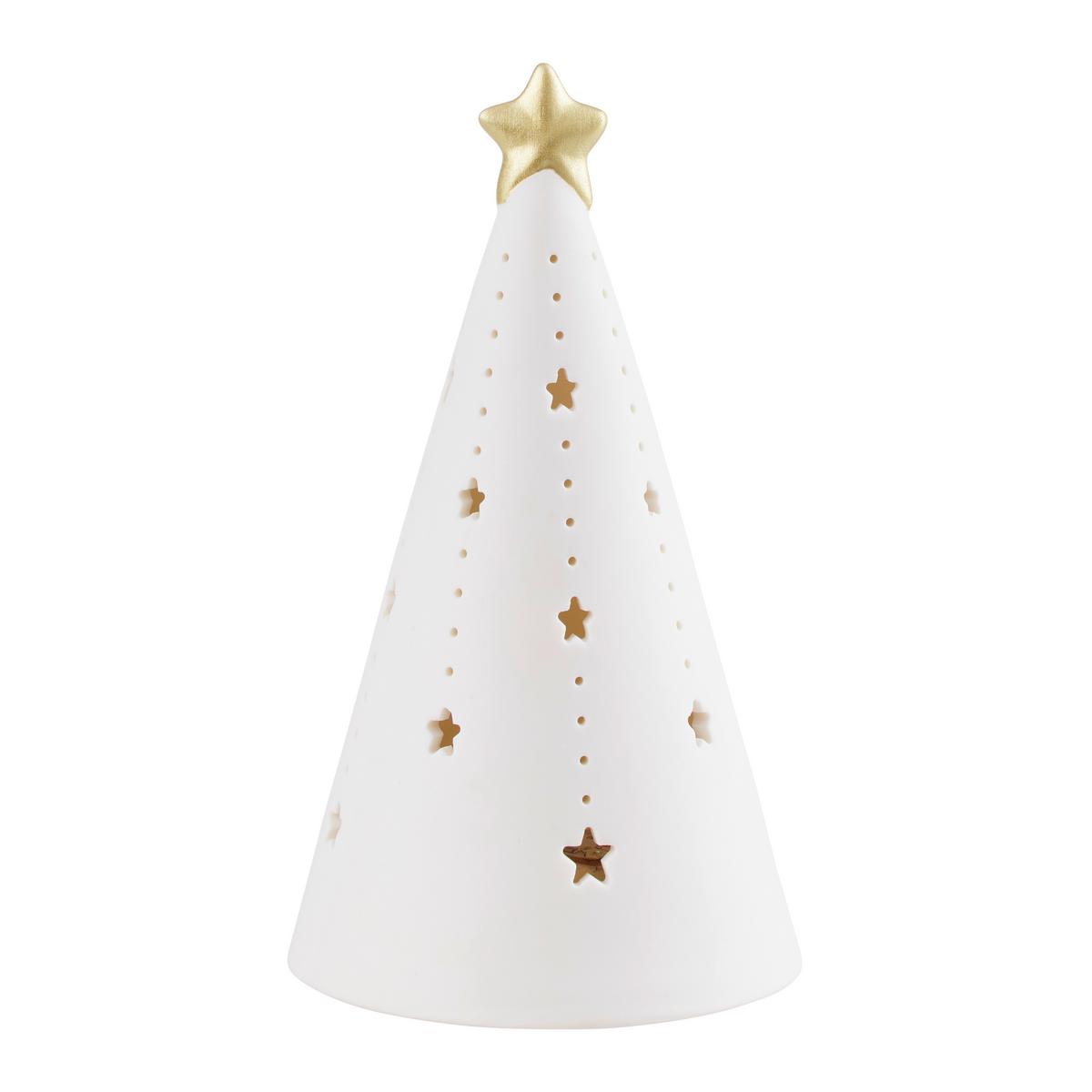 Drvo Dekorativno Lizzy - bijela, Konvencionalno, keramika (7,6/13,5cm) - Modern Living