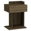 NACHTTISCH HERAKLES - Walnussfarben, Design, Holzwerkstoff (41,4/55/33,2cm) - MID.YOU