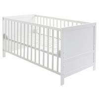 Gitterbettset Magicstar Weiß ca. 70x140cm, 5-teilig - Holzwerkstoff/Textil (70/140cm) - Roba