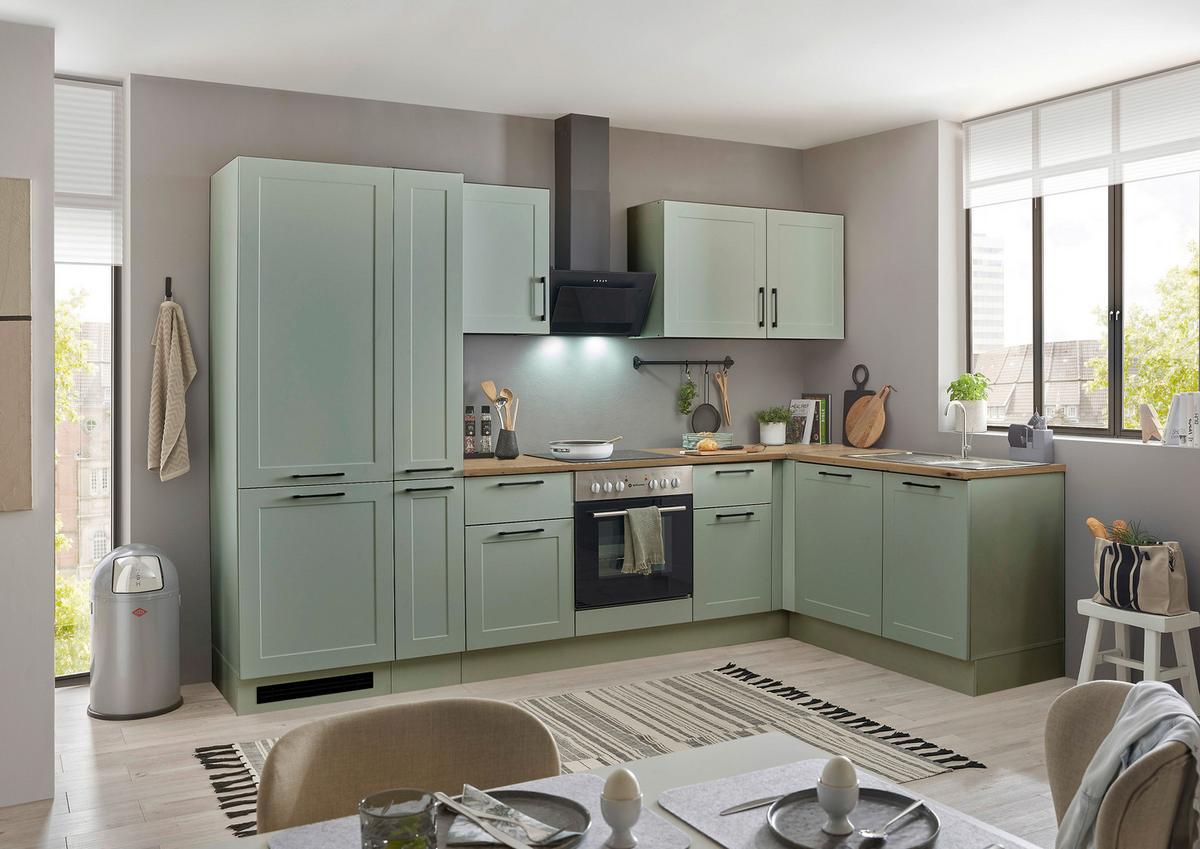Alsó Sarokszekrény Marseille Ue 110 Green2 - fekete/Artisan tölgy, Design, faalapú anyag/fém (115/90/60cm) - MID.YOU