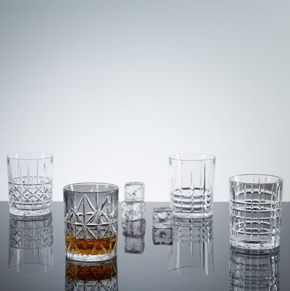 Whiskygläser Nachtmann Highland 4er Set - Klar, KONVENTIONELL, Glas (8,2cm) - Nachtmann