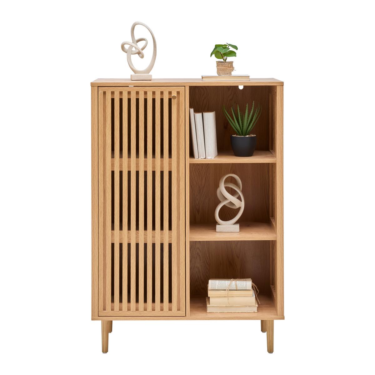 Kommode Barcelona -Exklusiv- - Goldfarben/Naturfarben, Lifestyle, Holzwerkstoff/Papier (80/113,5/40cm) - Mömax