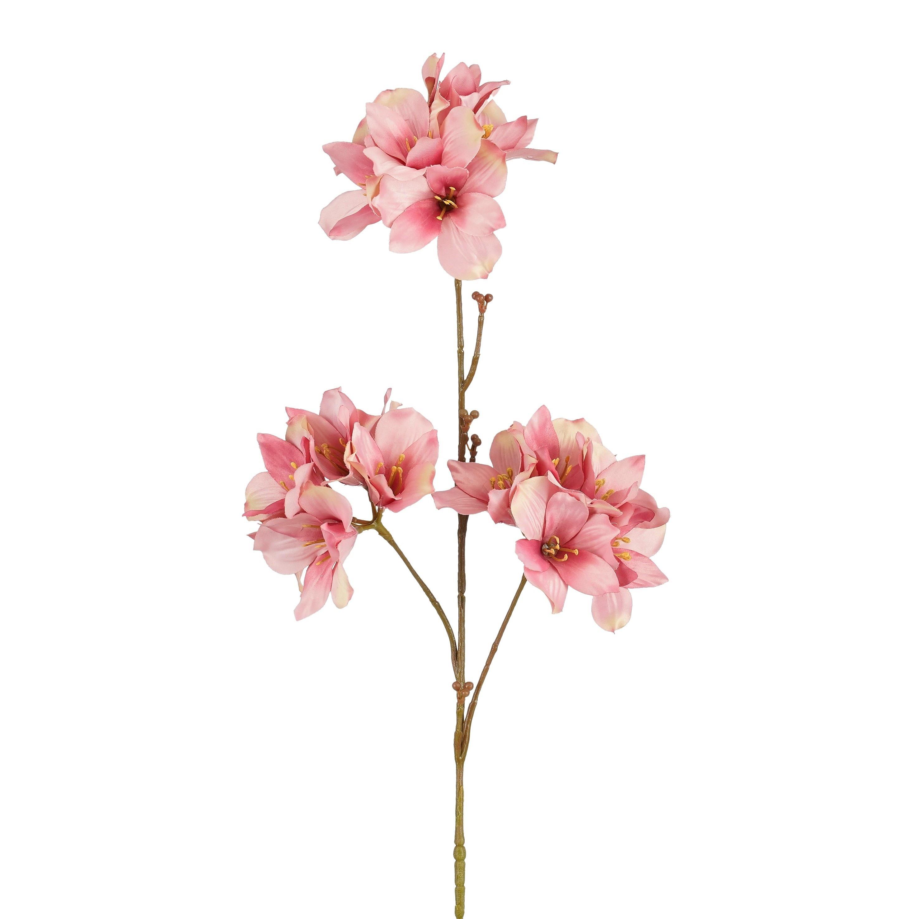 Umetna Roža Trompetasta Lilija - starinsko roza, Moderno (77cm) - Mömax