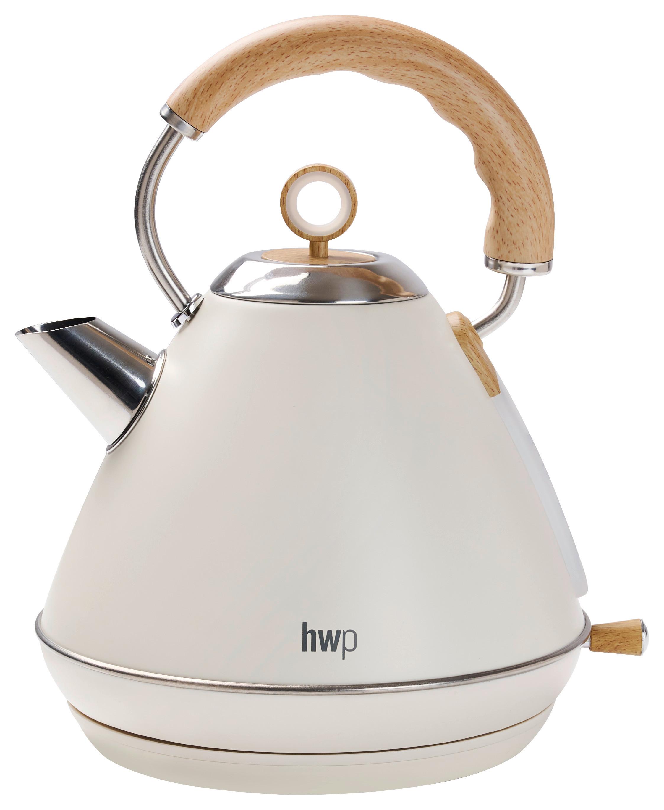 CZAJNIK ELEKTRYCZNY SWK-1115 - kremowy, Basics, tworzywo sztuczne/metal (25/22,5/29,7cm) - Homeware Profession.