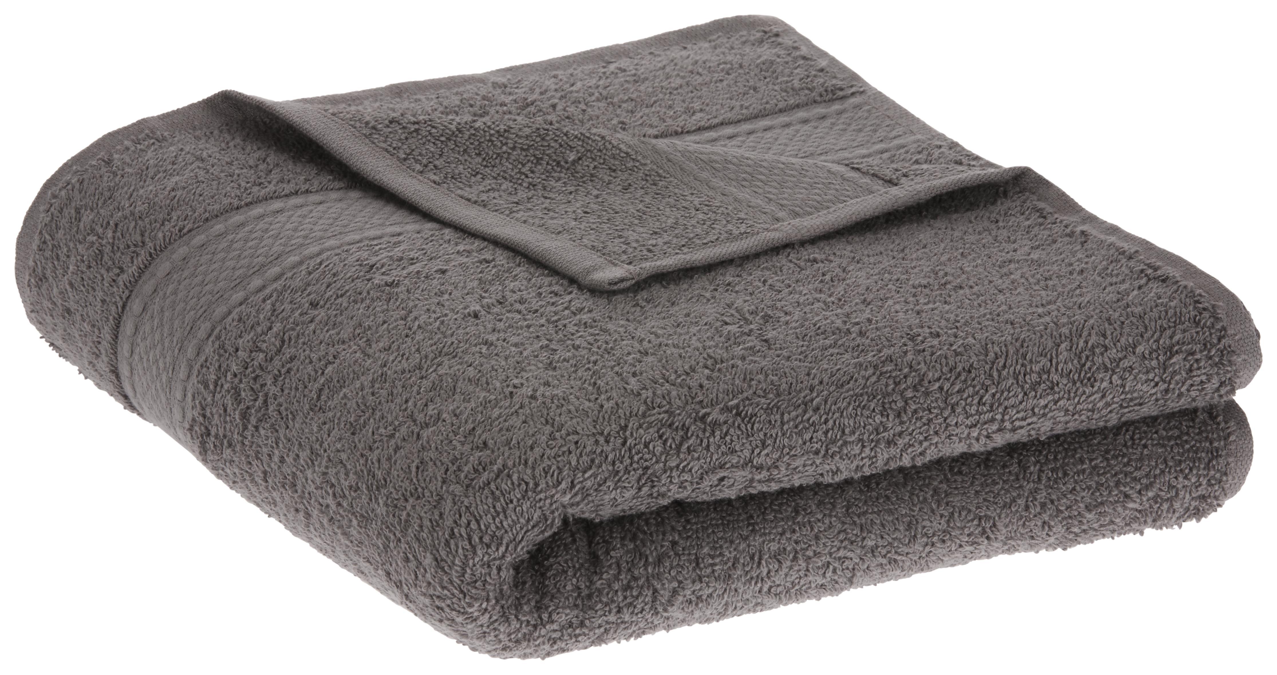 Handtuch Cindy in Grau ca.50x100cm - Grau, Textil (50/100cm) - Mömax modern living