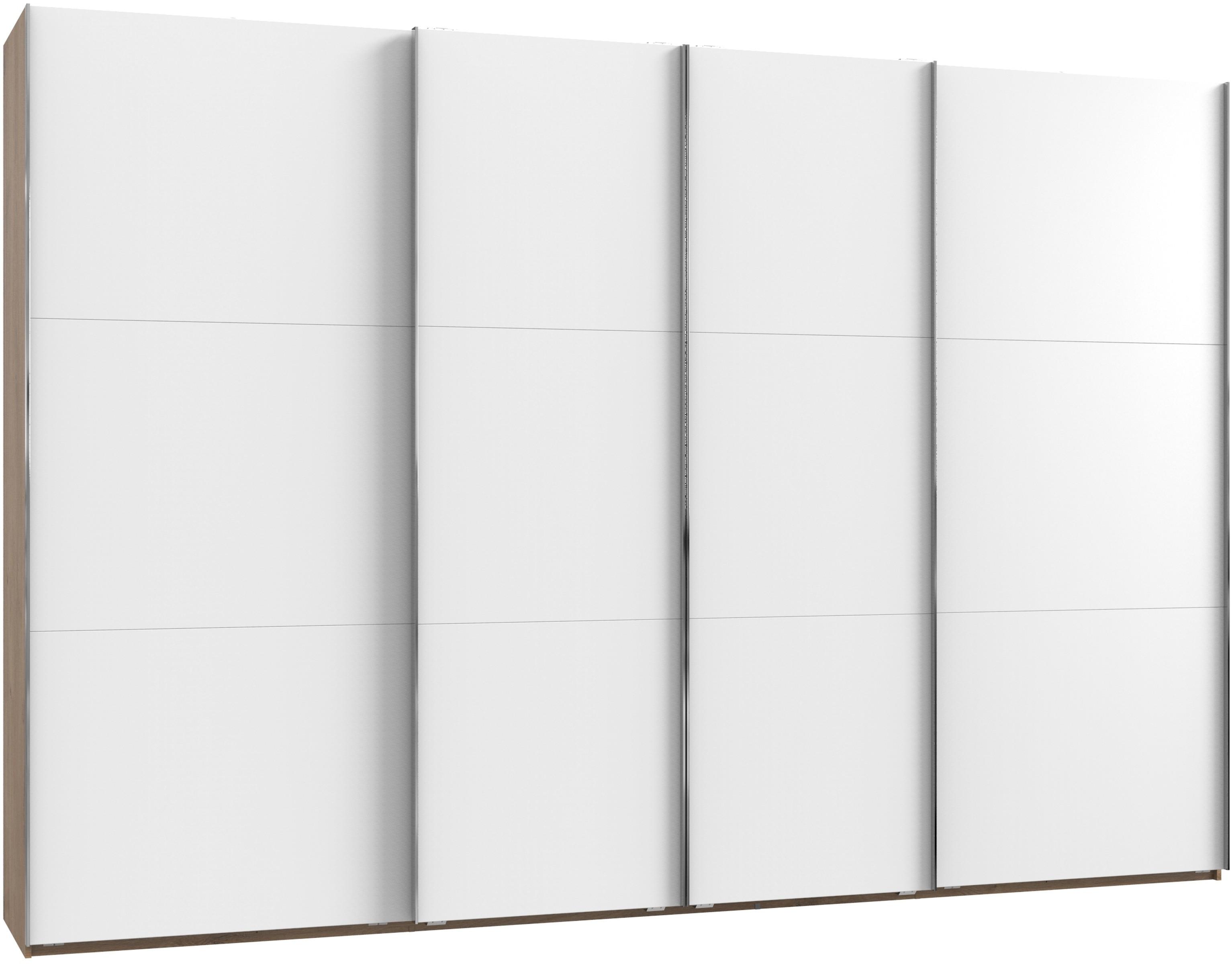 Ormar S Kliznim Vratima Level 36 A - bijela/boje hrasta, Moderno, drvni materijal (350/236/65cm) - Modern Living