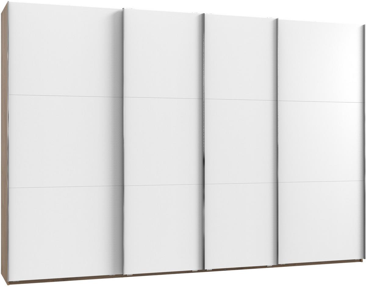 Ormar S Kliznim Vratima Level 36 A - bijela/boje hrasta, Moderno, drvni materijal (350/236/65cm) - Modern Living