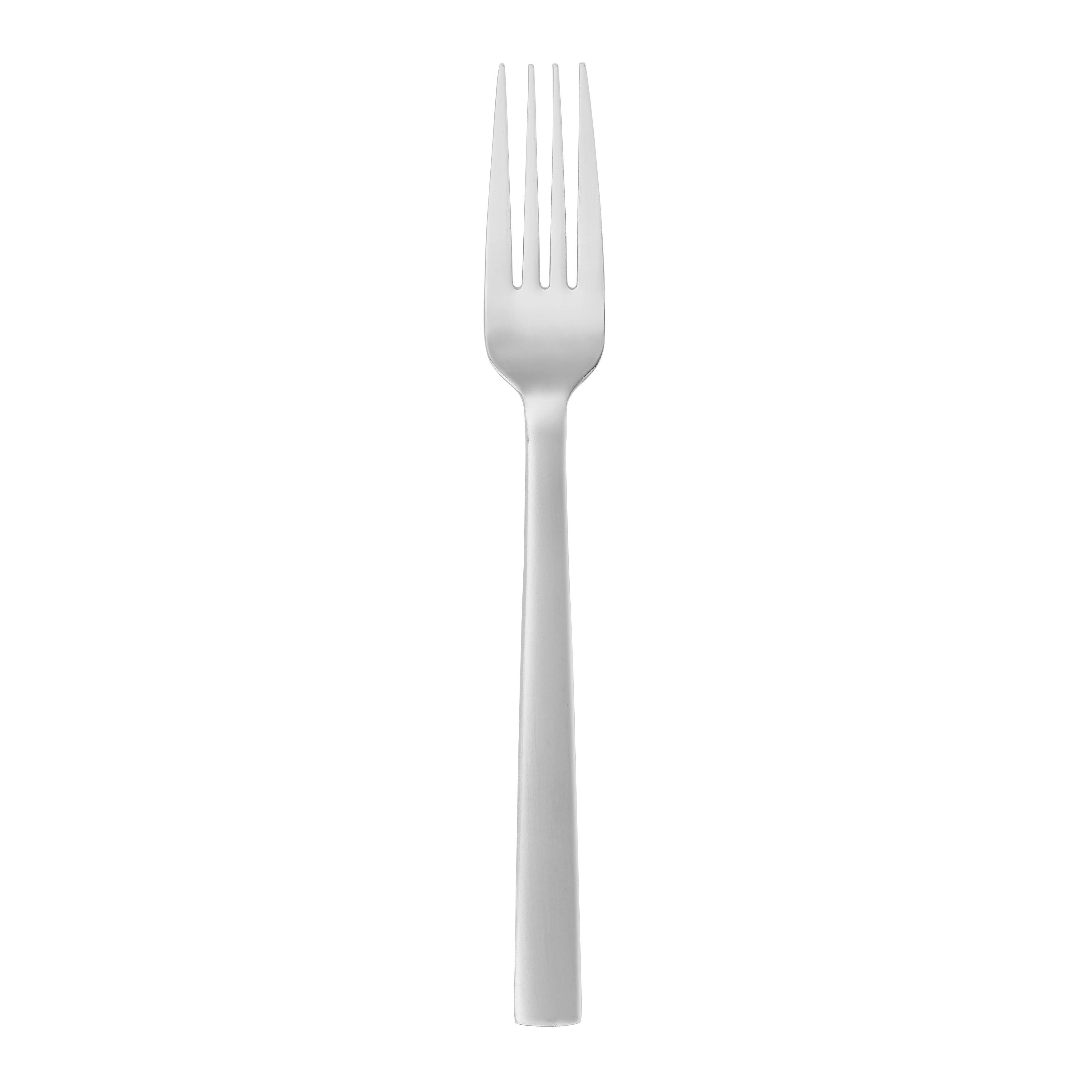 Gabelset Kiki 4-teilig Edelstahlfarben - Edelstahlfarben, Konventionell, Metall - Based