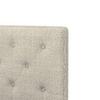 STOPPAD SÄNG JULIE - beige/svart, Modern, metall/trämaterial (180/200cm) - Bessagi Home