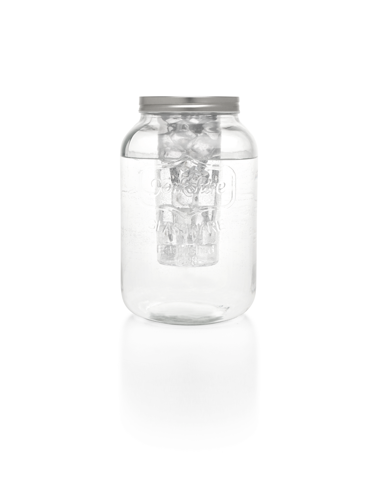 Getränkespender Marie Glas - Klar, Glas/Kunststoff (19,8/31,5cm) - Mömax