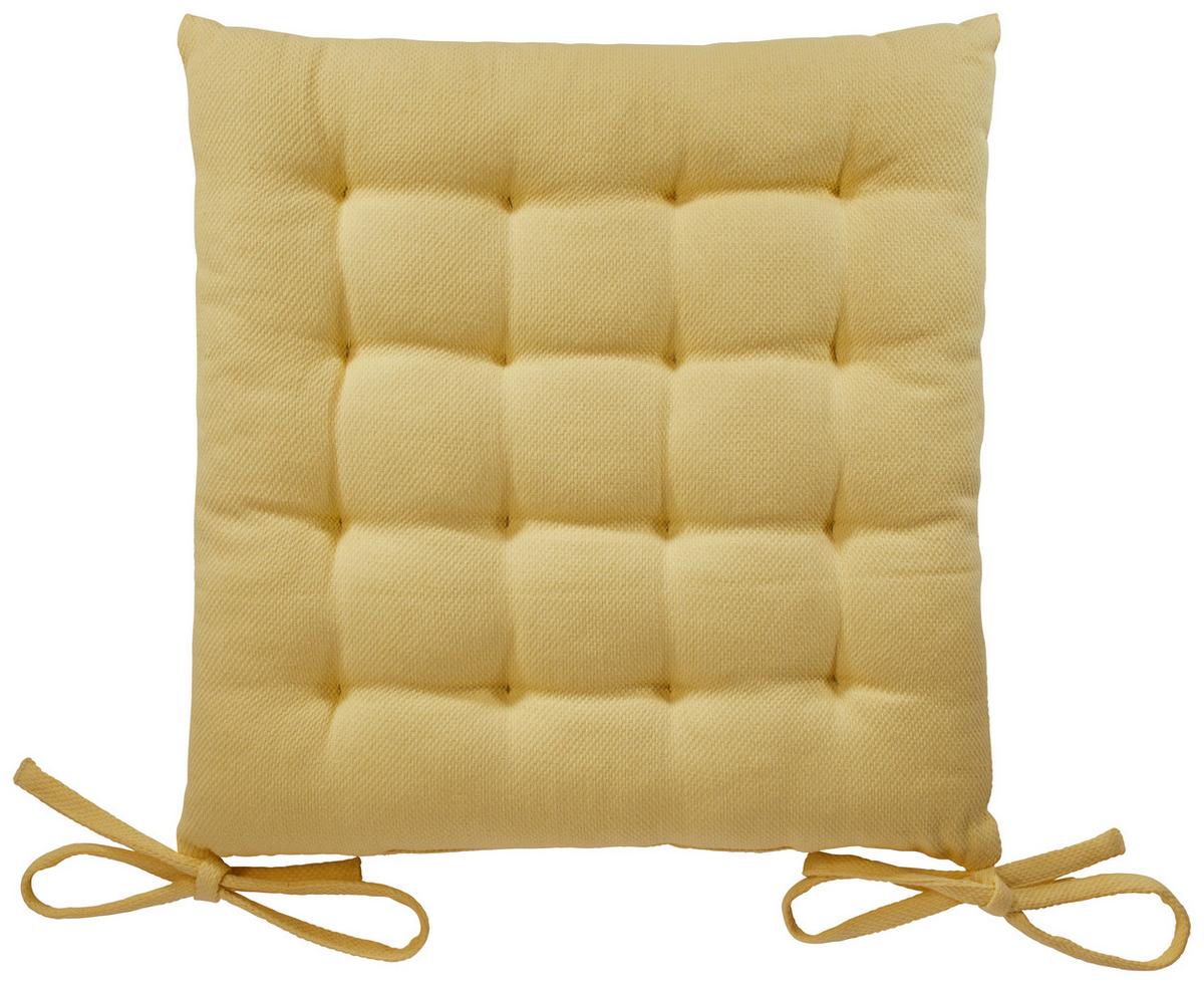 Gelb Sitzkissen in kaufen mömax 40x40cm ca. online Chris ➤