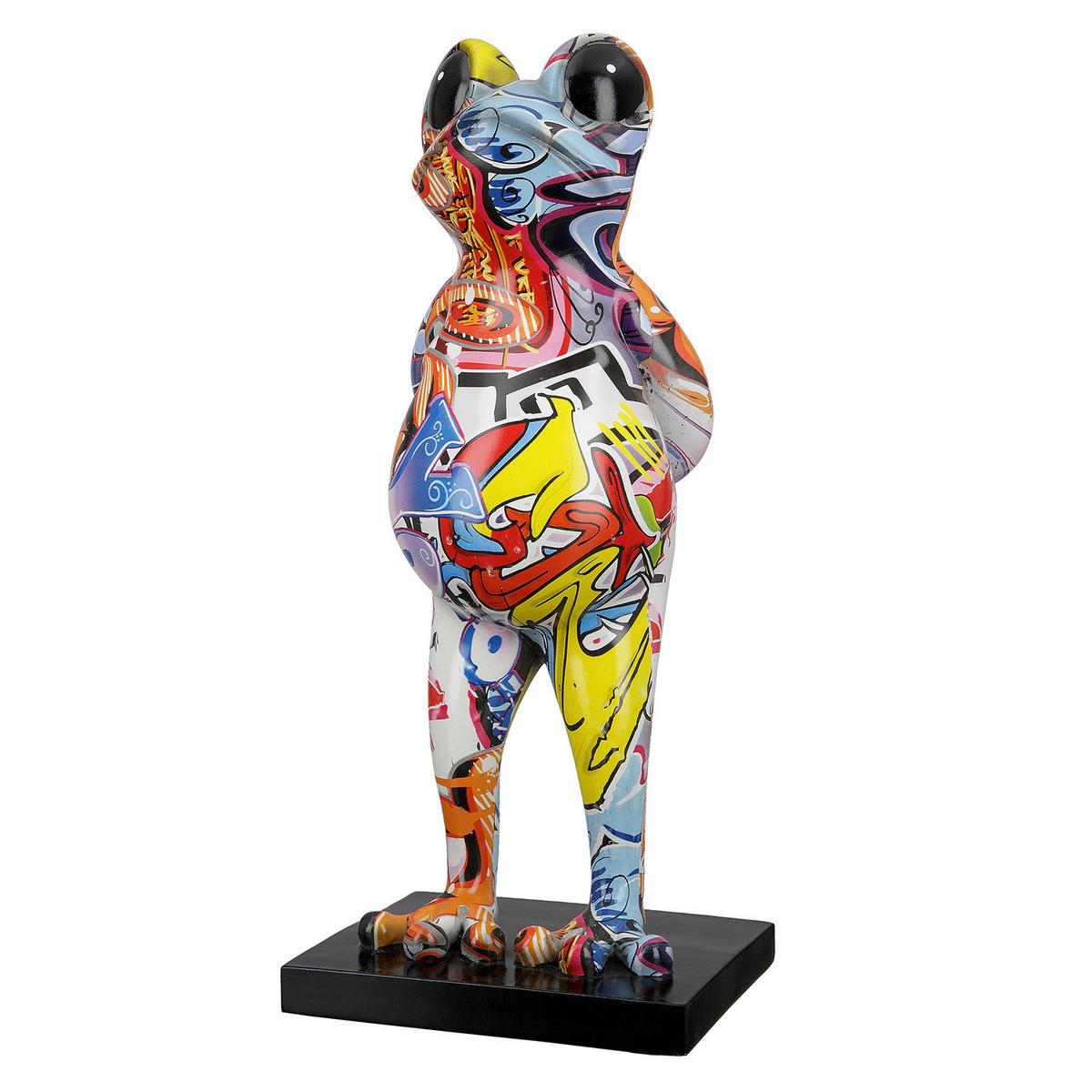 Dekofrosch Multicolor - Multicolor, Basics, Kunststoff (12,5/30,5/10cm)