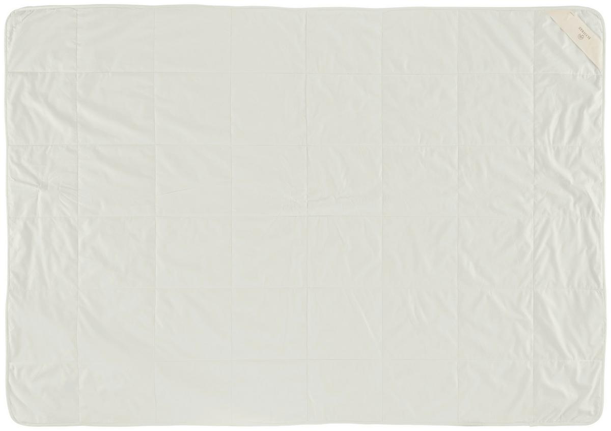 Pilotă Bamboo - alb, Modern, textil (135-140/200cm) - ecoTree