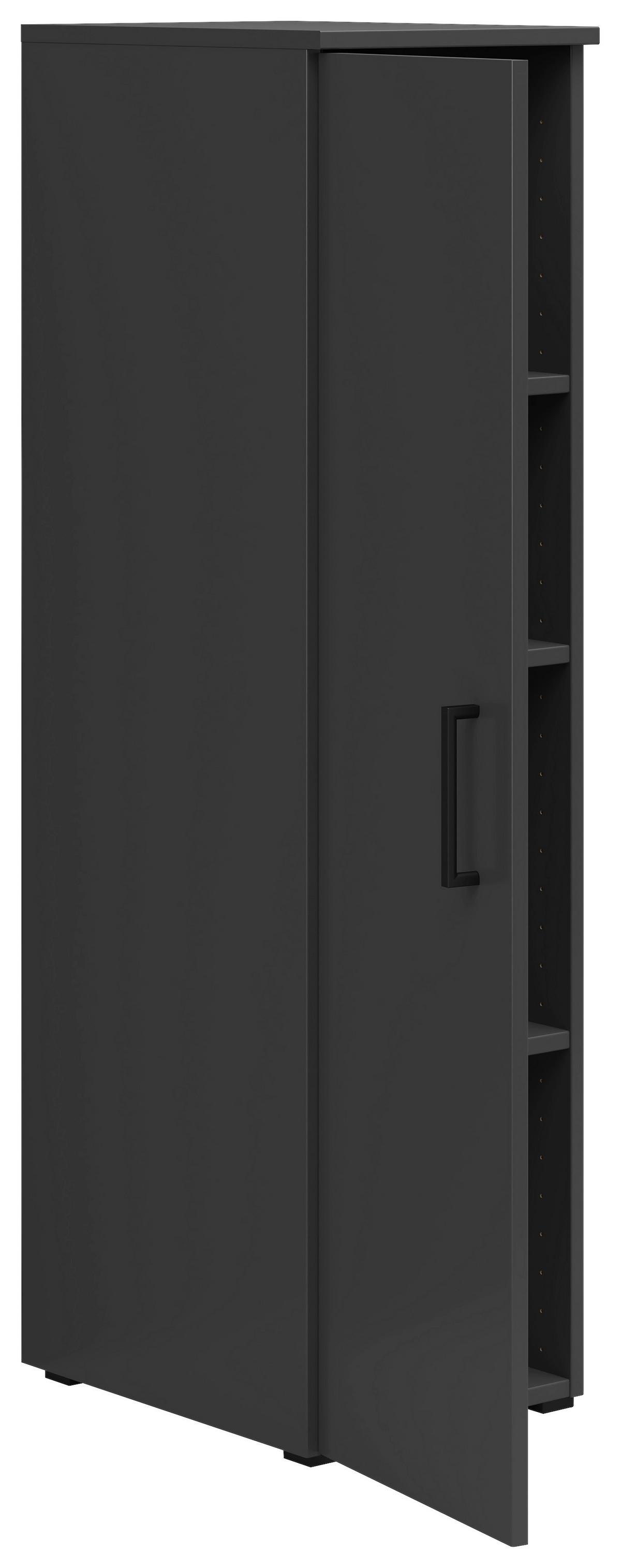 Dulap MULTI - grafit, Modern, material pe bază de lemn (30/115/40cm) - Modern Living