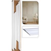 Fali Dekoráció Linea - fehér, Modern, műanyag (60/80cm)
