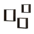 Wandboard in Schwarz/Esche - Schwarz, MODERN, Holzwerkstoff (30/25/20/30/25/20/9cm) - MÖMAX modern living