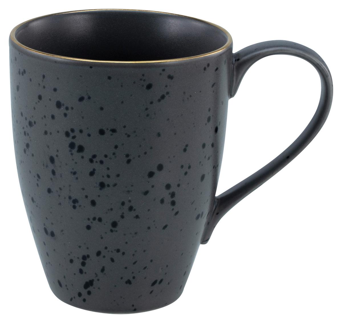 Kombiservice Industrial in Schwarz, 16-teilig - Schwarz, KONVENTIONELL, Keramik (34/31/33cm) - Creatable