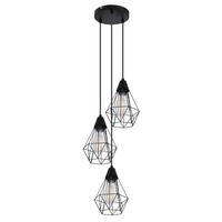 Függőlámpa Industrial - fekete, Basics, fém (29/120cm) - Globo