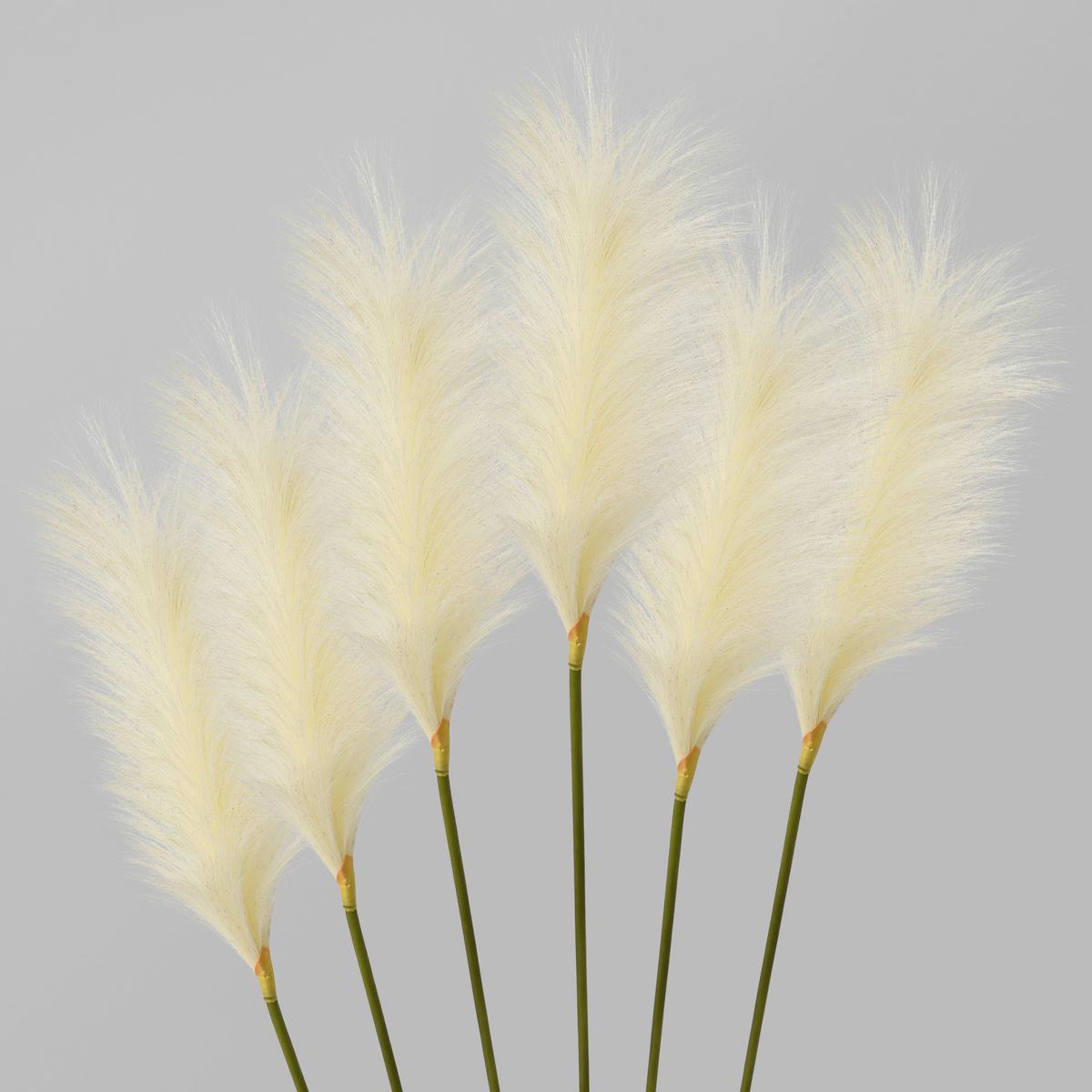 Kunstpflanze Grün ca. 100cm - Weiß/Grün, Basics, Kunststoff (100cm) - P & B