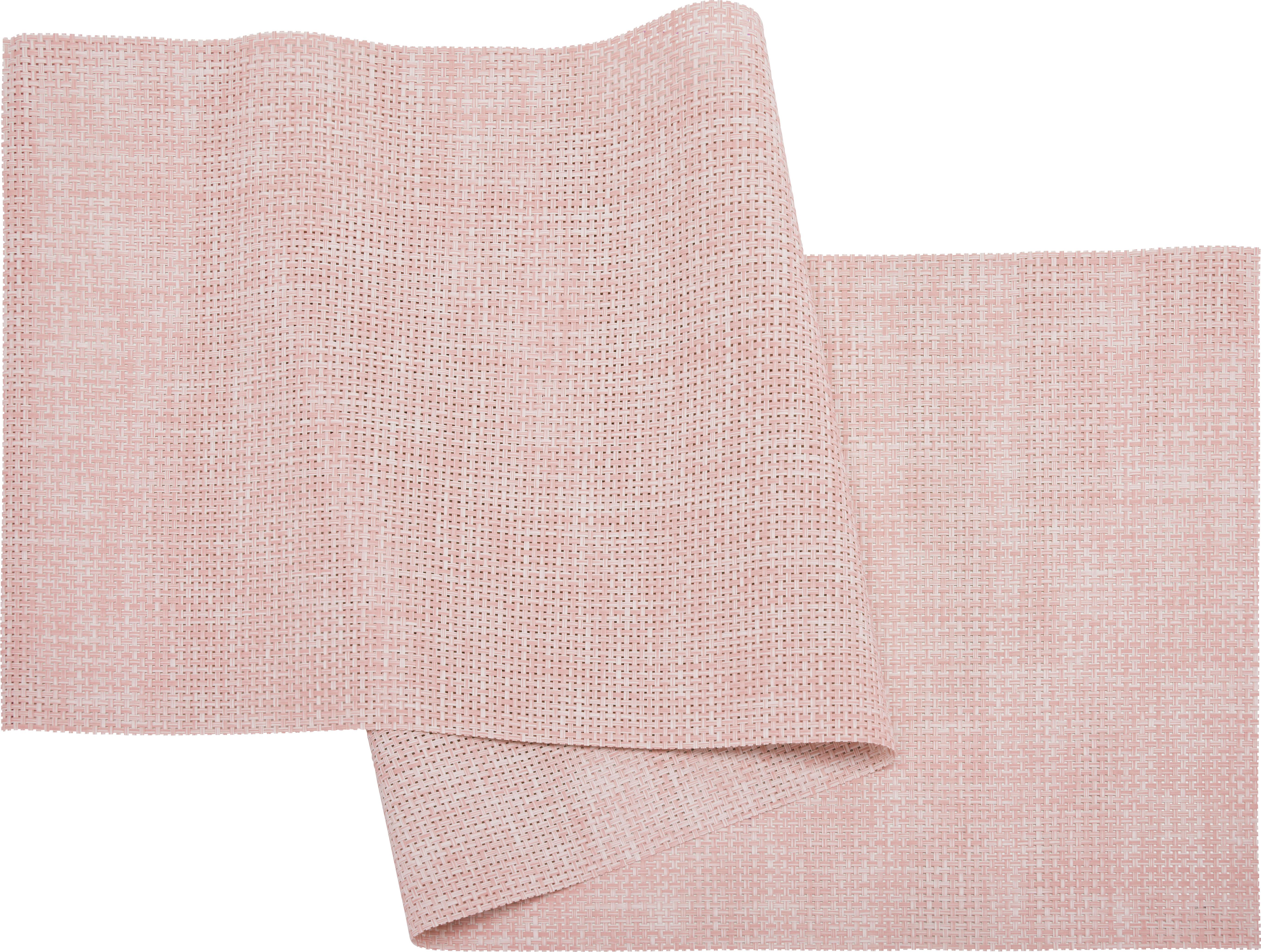 Asztali Futó Stefan - fáradt rózsaszín, műanyag (45/150cm) - Modern Living