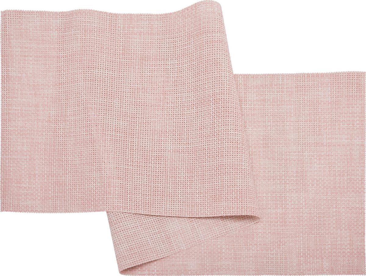 Asztali Futó Stefan - fáradt rózsaszín, műanyag (45/150cm) - Modern Living