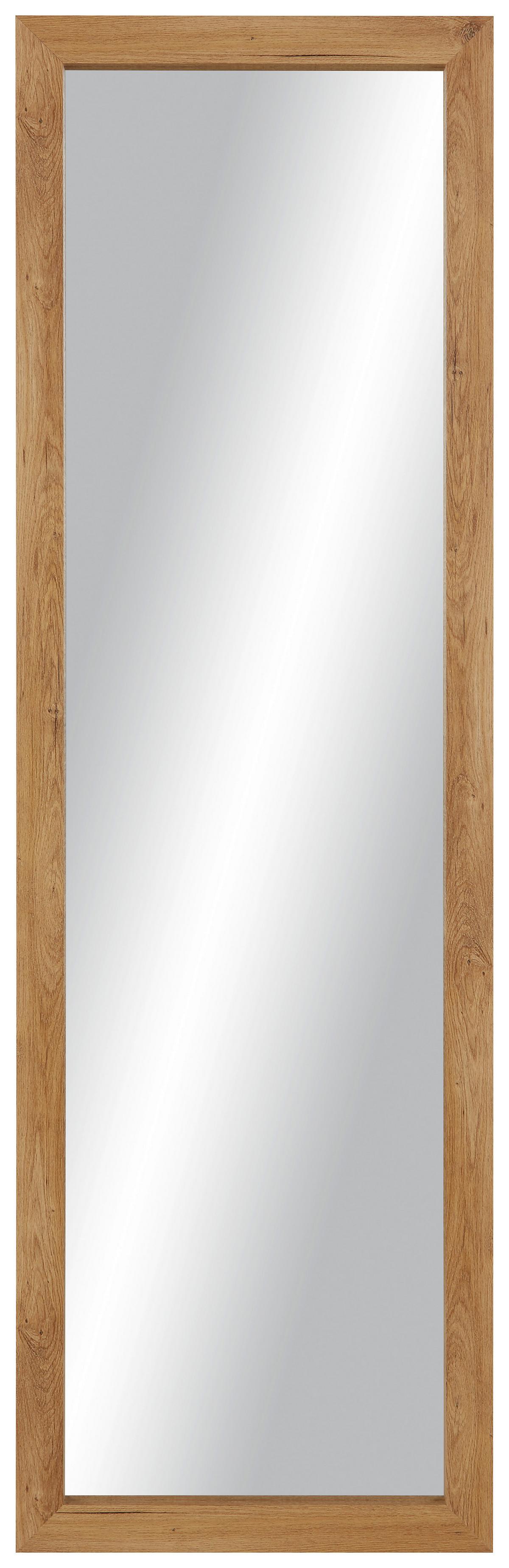 Wandspiegel Tina ca. 50x160x3,5cm - Eichefarben, KONVENTIONELL, Glas/Holzwerkstoff (50/160/3,5cm) - Mömax
