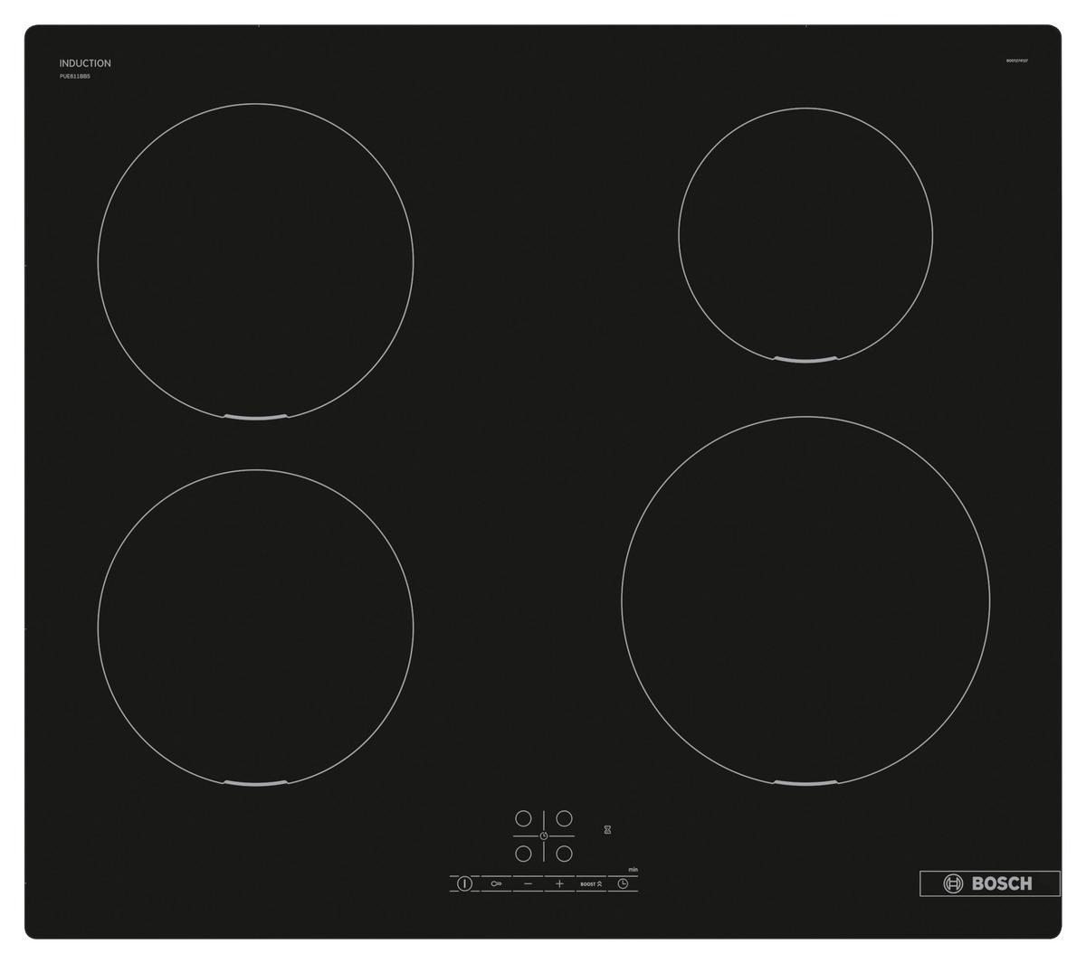 Indukciós Főzőlap Bosch Pue611bb5e - fekete, Basics (51/59,2/52,2cm) - Bosch