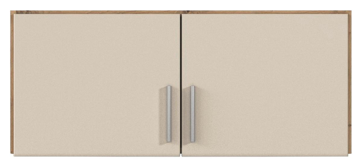 Nastavek Za Omaro Celle Matt, Barva Šampanjca, Ca. 91 Cm - barve šampanjca/barve aluminija, Trend, leseni material (91/39/54cm)