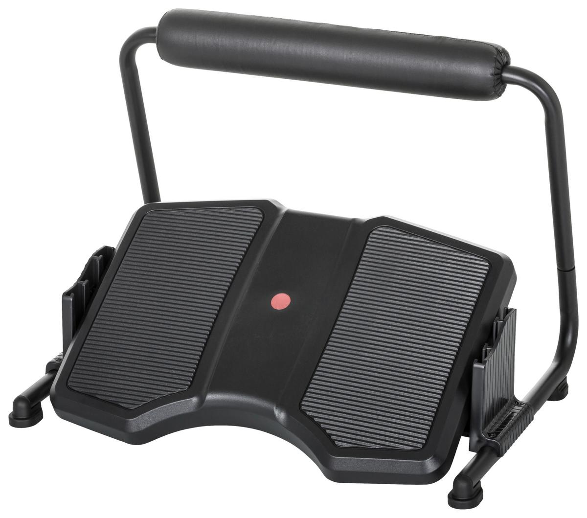 Opora Za Noge Podi F, Črna - črna, Basics, kovina/umetna masa (49/37/35cm) - MID.YOU