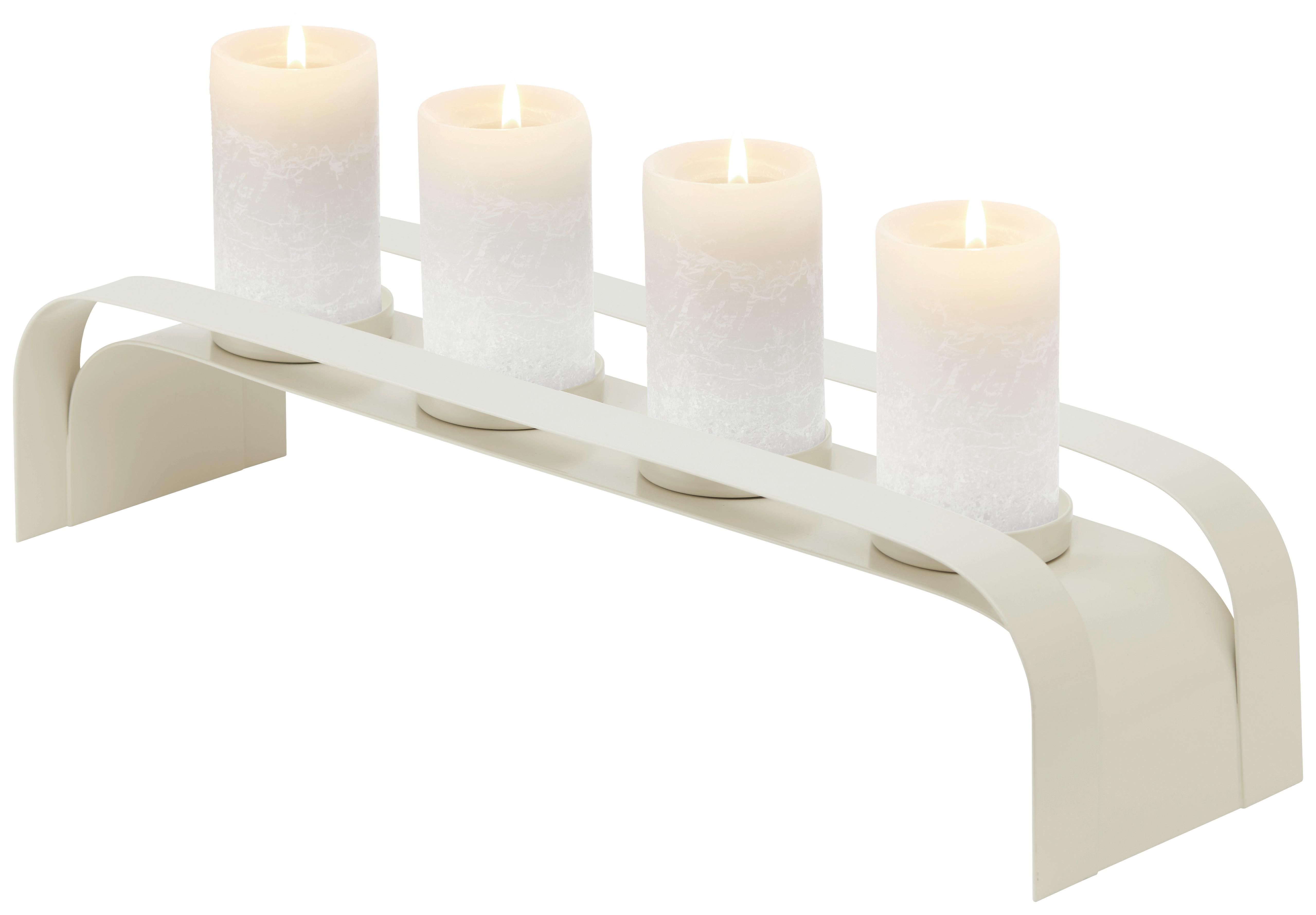 Kerzenhalter Eestelle in Braun - Braun, Metall (55,5/16,5/12cm) - Visiona