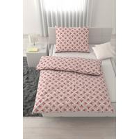 Lenjerie de pat Silva cca. 50x70/140x200 cm - roz antic, Konventionell, textil (140/200cm) - Mömax