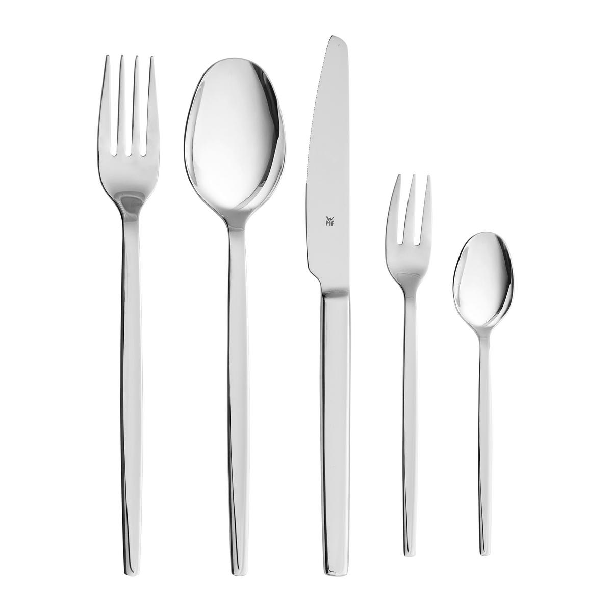 Besteckset WMF-Sofia Silberfarben 30-teilig - Silberfarben, KONVENTIONELL, Metall (26,1/5,3/42,6cm) - WMF