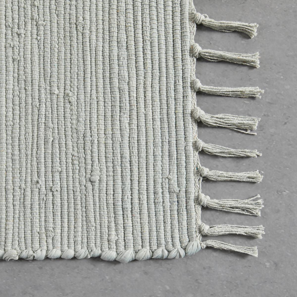 Fleckerlteppich Julia in Grau ca. 60x90cm - Grau, Romantik / Landhaus, Textil (60/90cm) - Modern Living