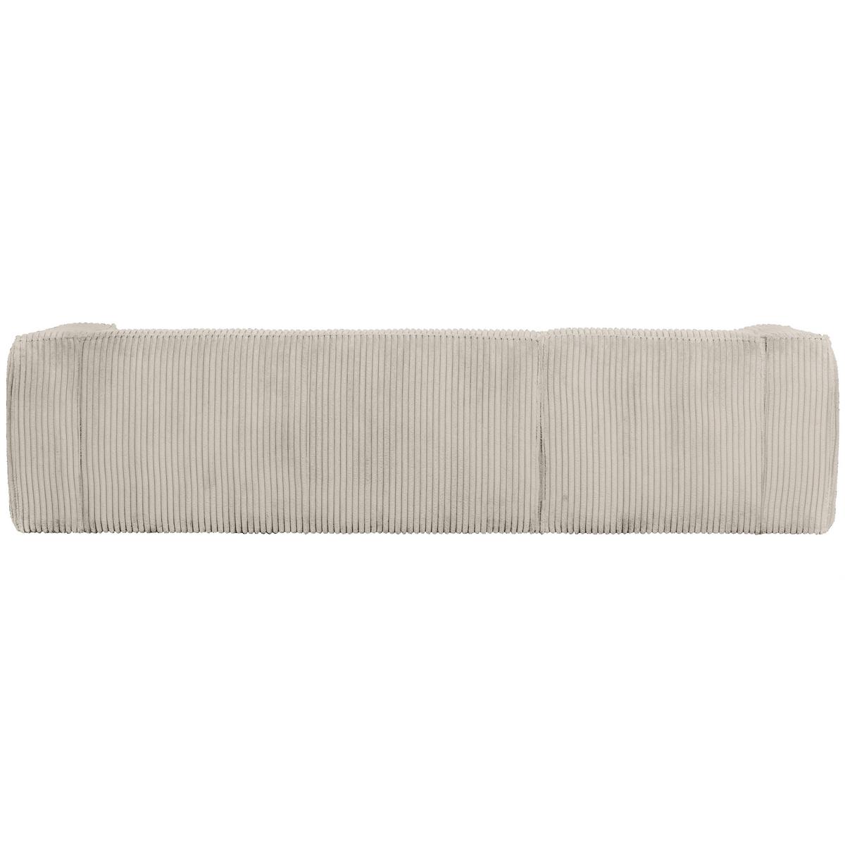 Ecksofa Bean Naturfarben S: 175x305cm - Schwarz/Naturfarben, Design, Kunststoff/Textil (175/305cm) - Livetastic