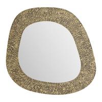 Wandspiegel Ramya Antikgoldfarben ca. 71x79cm - Goldbraun, LIFESTYLE, Glas/Holzwerkstoff (71/79/3cm) - Premium Living