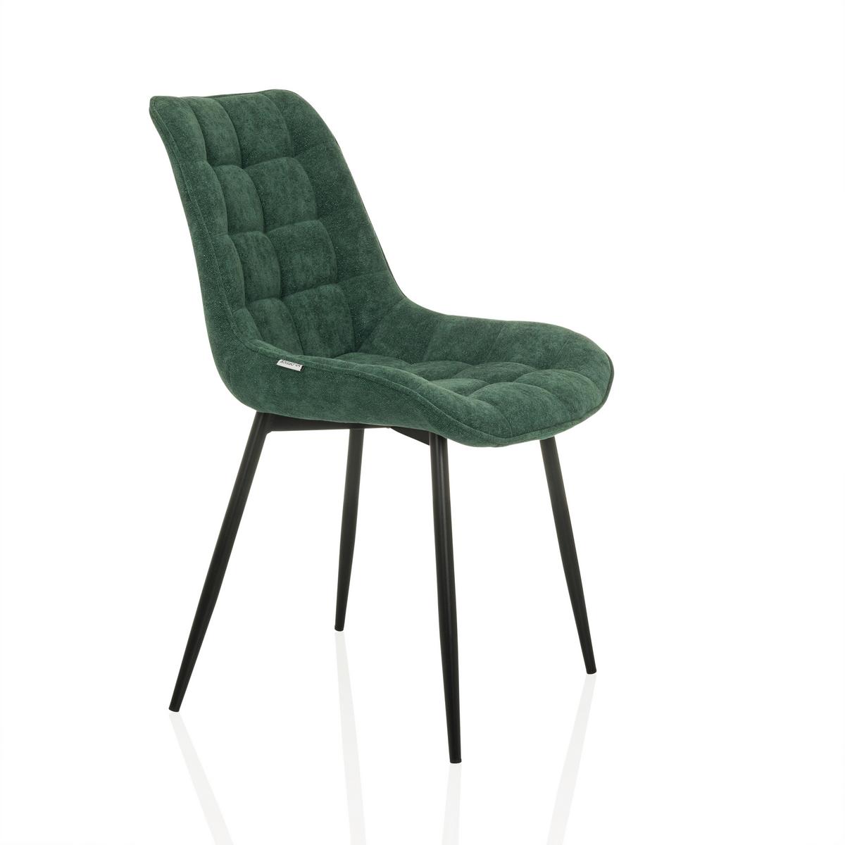 Stol Elaris, Barva Petroleja - barve petroleja/črna, Moderno, umetna masa/tekstil (55/88/61cm) - MID.YOU