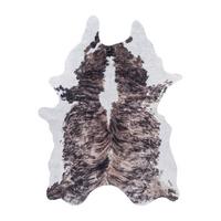 Preproga Etosha, 100x135cm, Rjava - bela/rjava, Design, tekstil (100/135cm) - Novel