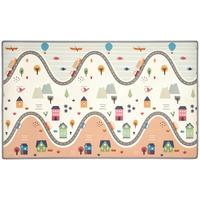 DYWAN DO ZABAWY 3051R - różnokolorowy, Basics, tworzywo sztuczne (200/120/1cm) - My Baby Lou