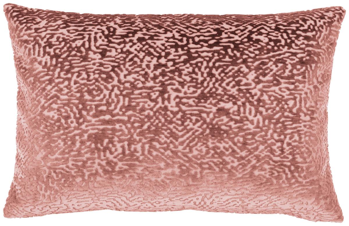 Kissenhülle Toto Dunkelrosa ca. 40x60cm - Dunkelrosa, Textil (40/60cm)