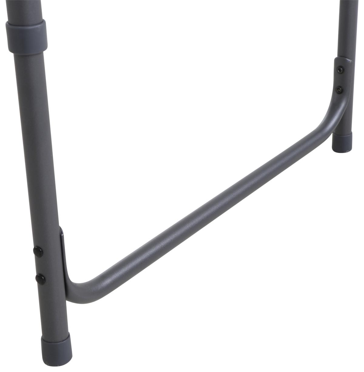 Campingtisch klappbar Economy 120x60 cm - Grau, KONVENTIONELL, Holzwerkstoff/Metall (120/60/70cm) - Siena Garden