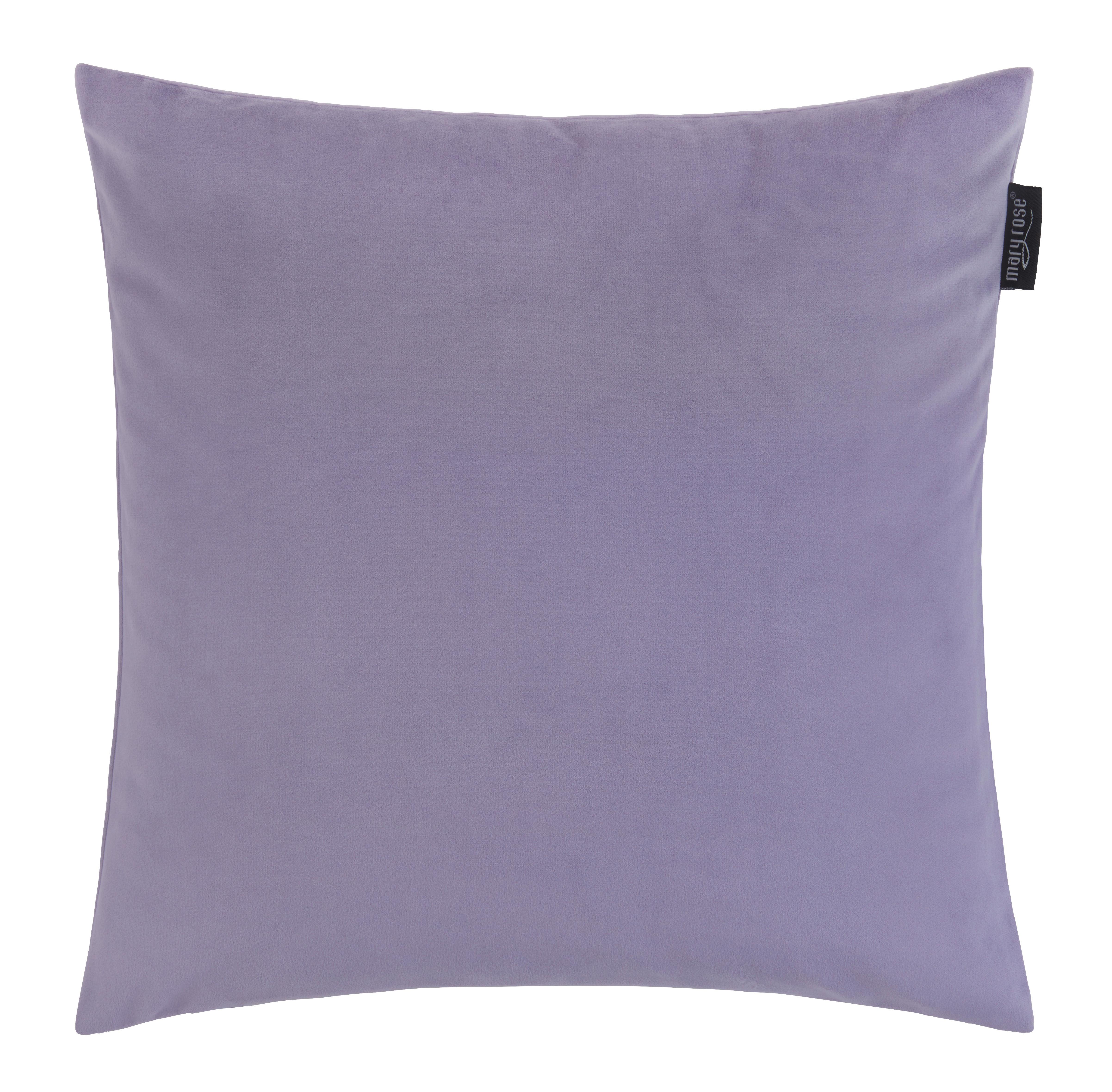 Zierkissen Grace in Lila ca. 50x50cm - Lila, MODERN, Textil (50/50cm) - Mary's