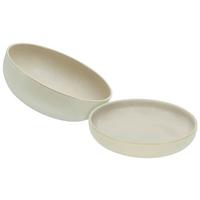 Tálszett 30005 - homokszínű, Basics, kerámia - Creatable