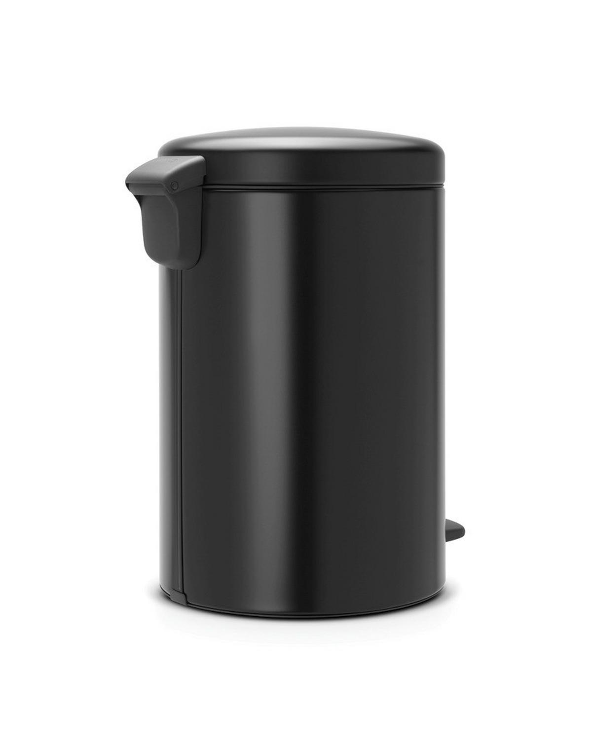 KOSZ NA ODPADY 114106 - czarny, Design, tworzywo sztuczne/metal (29/46,7/38cm) - Brabantia