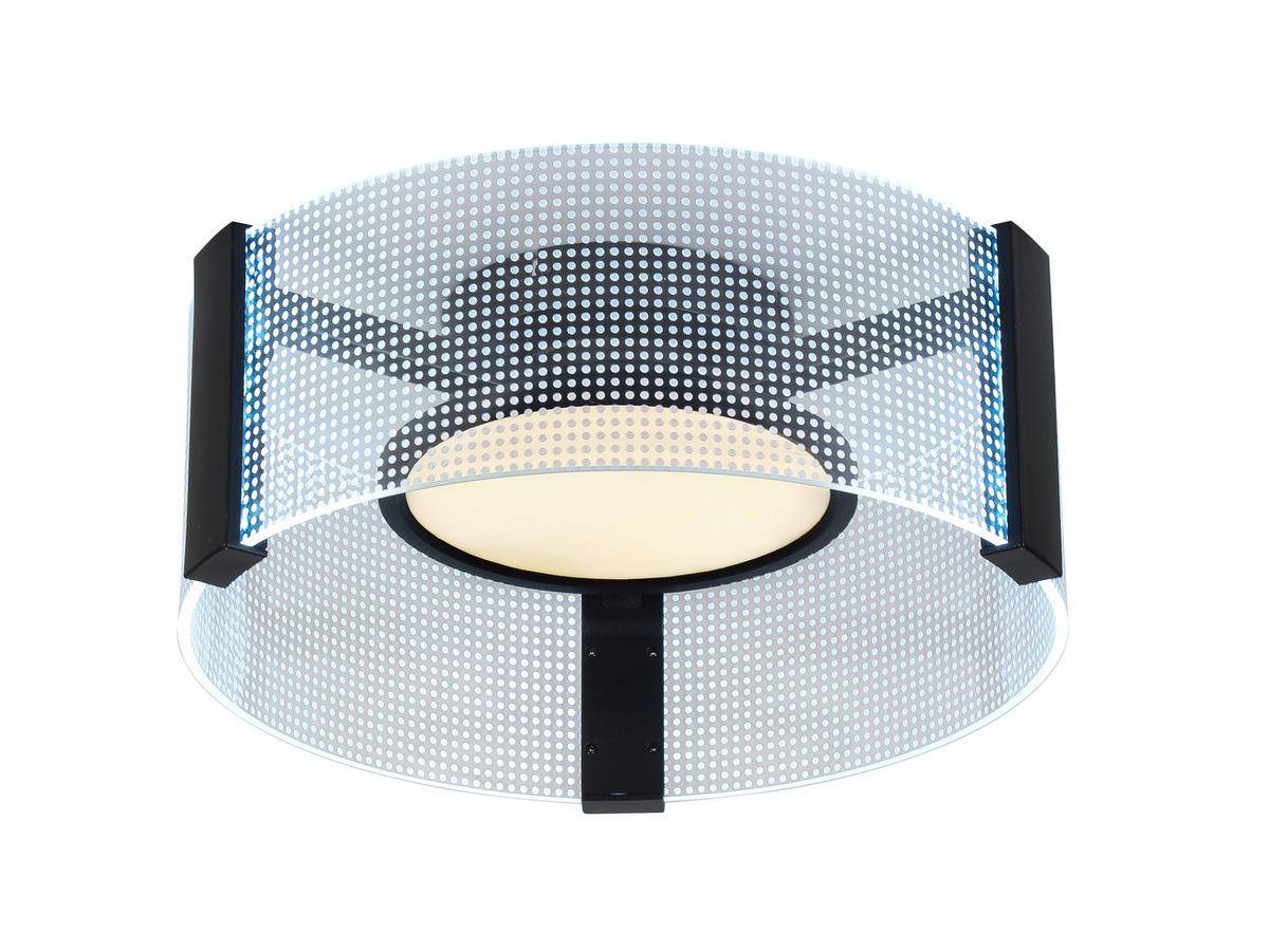 LAMPA SUFITOWA LED ALEX - biały/przezroczysty, Design, tworzywo sztuczne/metal (40/16.5cm) - Novel