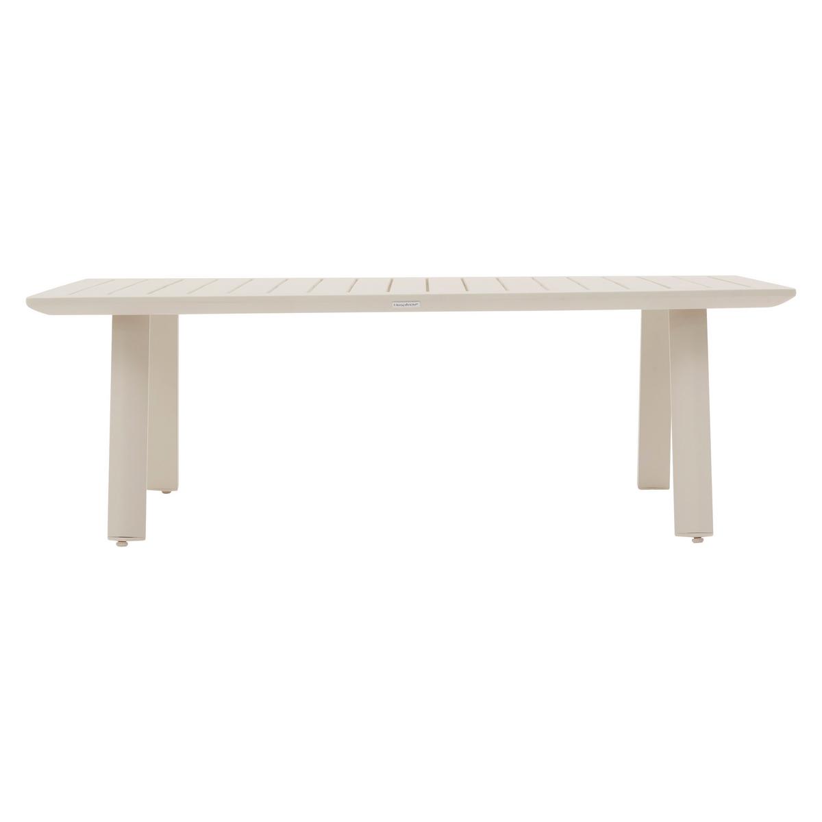 Set grădină Luzane - crem, Basics, metal/textil (291,5/87/152cm)