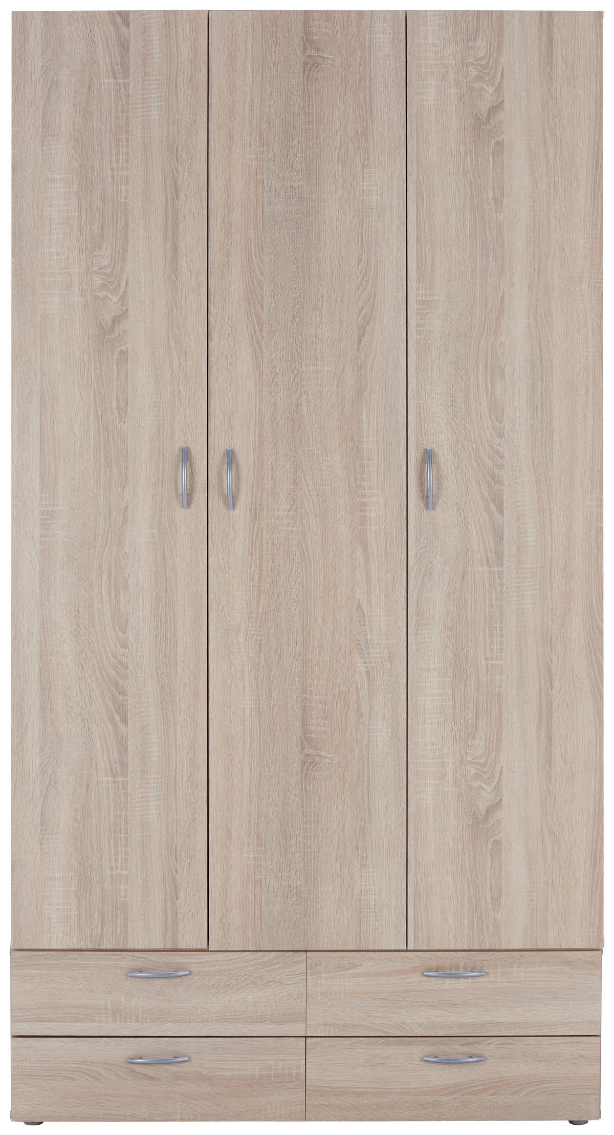 Predalnik Basic, Barva Hrasta - hrast sonoma, Konvencionalno, leseni material (110,7/35/51,9cm) - Mömax