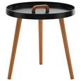 Couchtisch Lia Ø ca. 49,5 cm - Schwarz/Pinienfarben, MODERN, Holz (49,5/49,5cm) - Mömax modern living Couchtisch Lia Ø ca. 49,5 cm - Schwarz/Pinienfarben, MODERN, Holz (49,5/49,5cm) - Mömax modern living